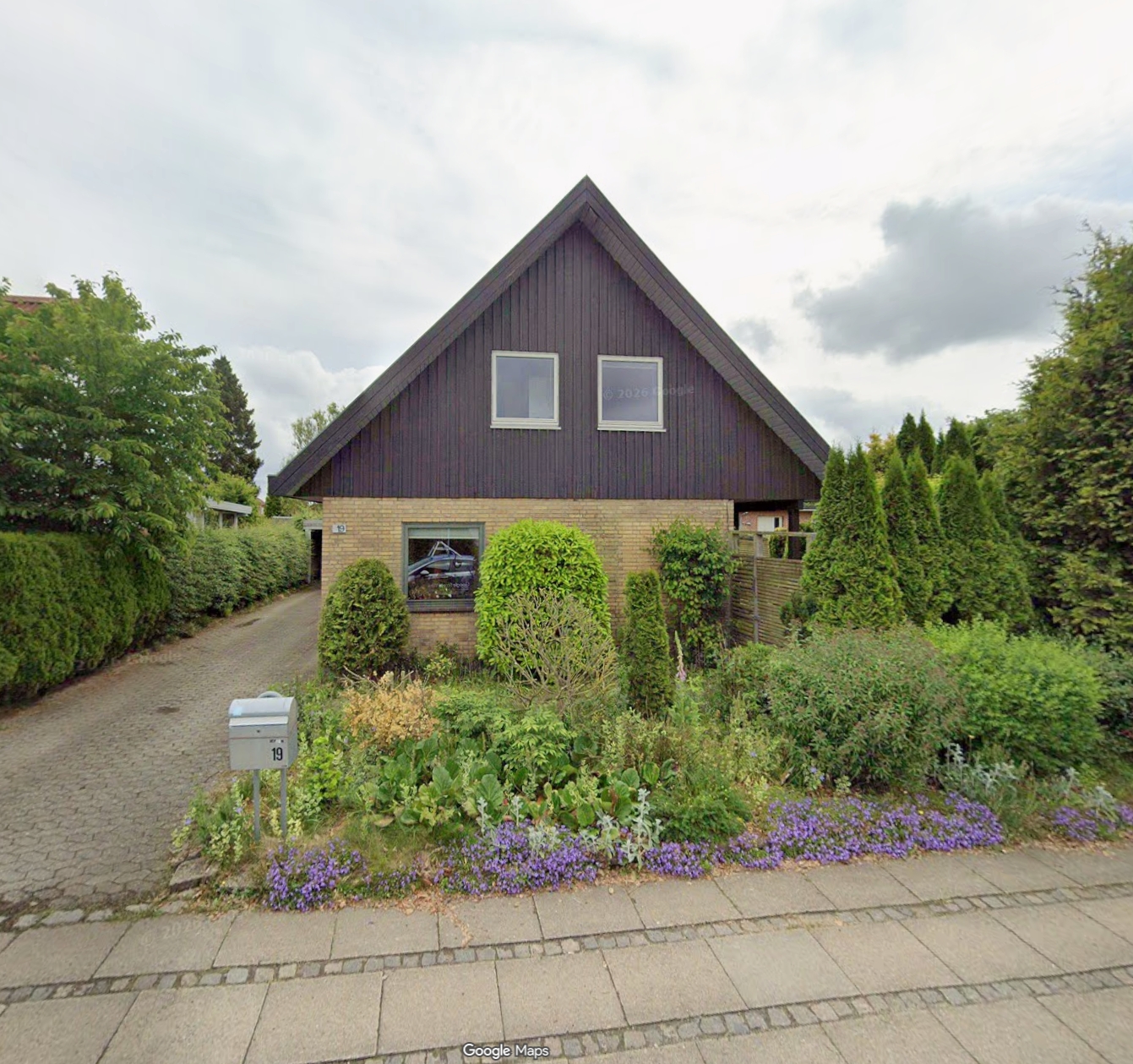 Villa med nye bærende trækonstruktioner i Kolding