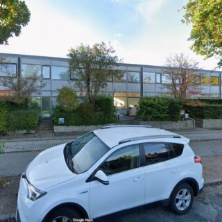 Villa i Gentofte med ny stålbjælke efter nedrivning af bærende væg