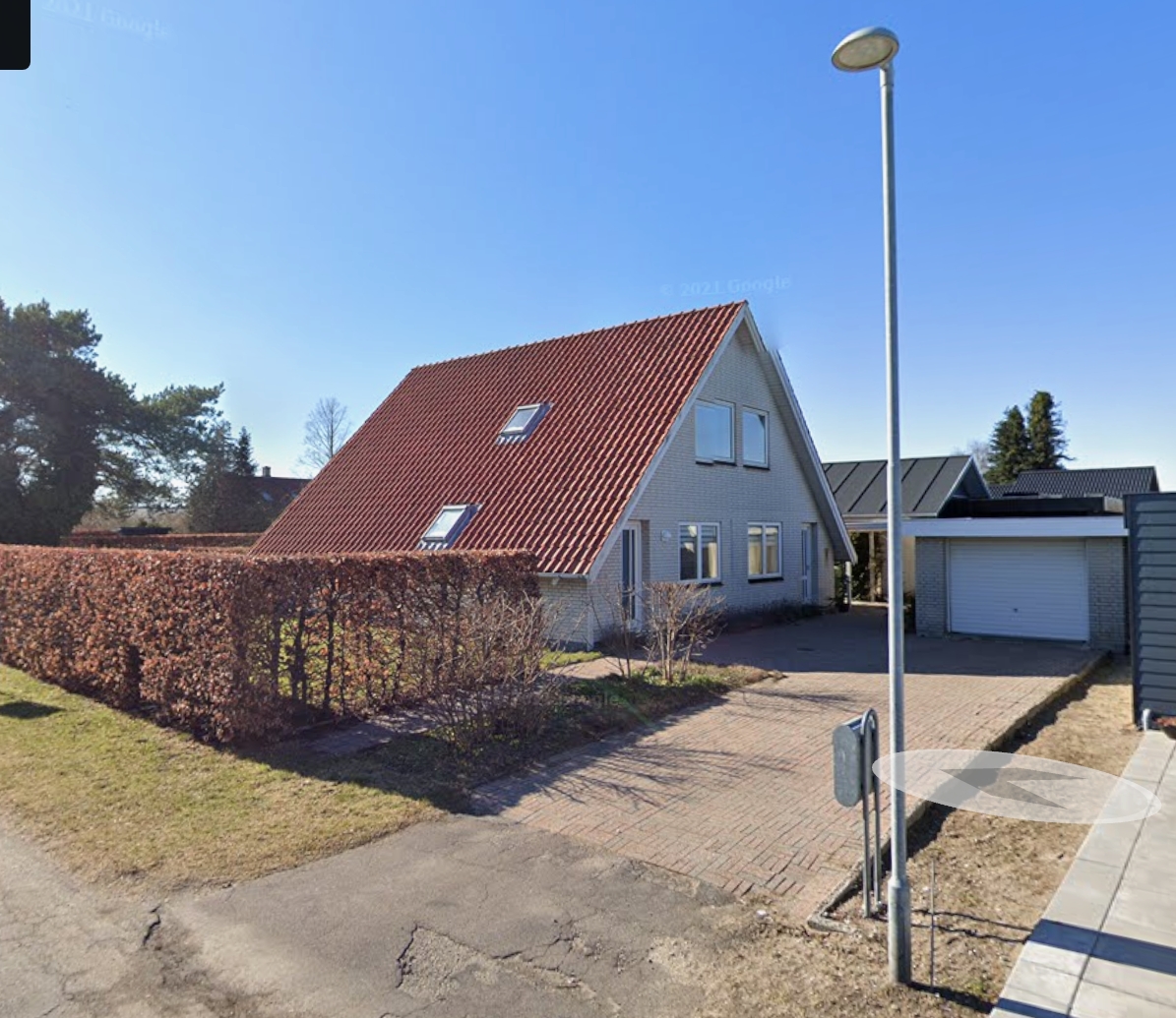 Villa i Risskov med stålbjælker ved ændring af bærende vægge