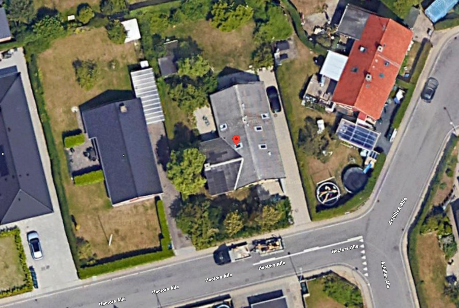 Villa i Hvidovre med projektering af ny tagkvist